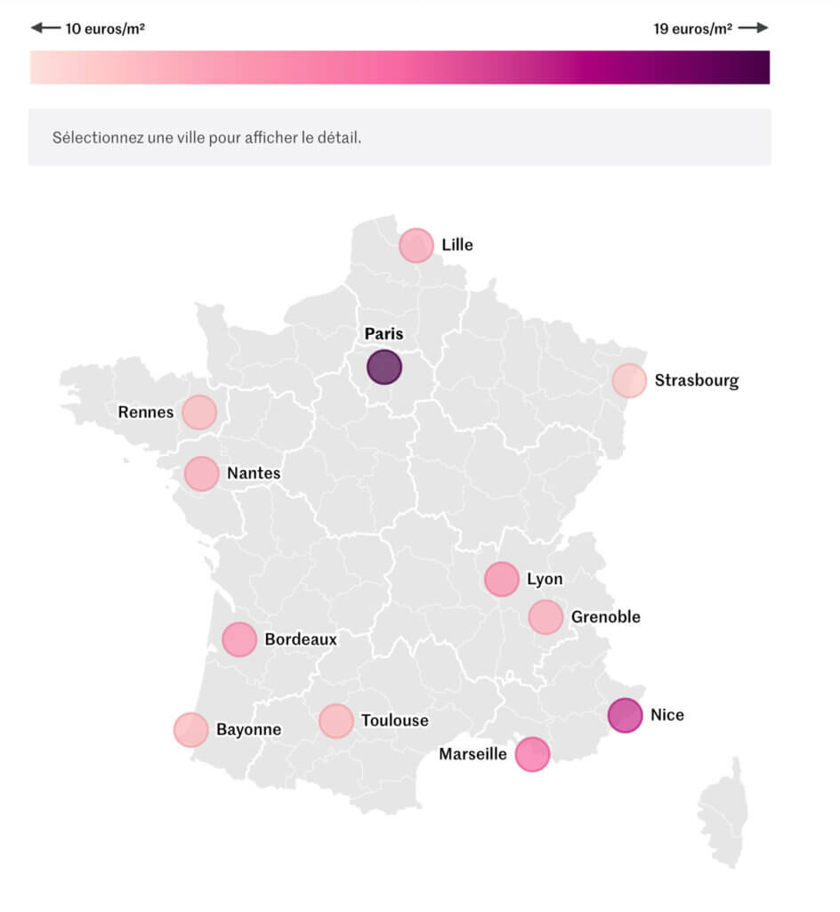 Le Monde - Dataviz médias Français