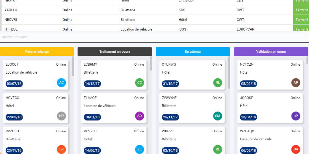 Application traitement données de data driven