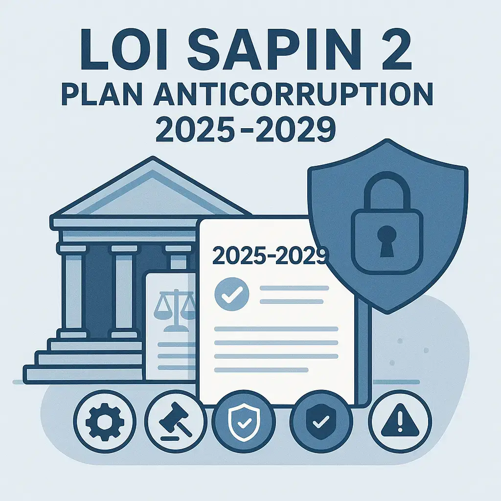 Plan anticorruption 2025-2029 et loi Sapin 2 – illustration Illustration du plan anticorruption 2025-2029 et de la loi Sapin 2