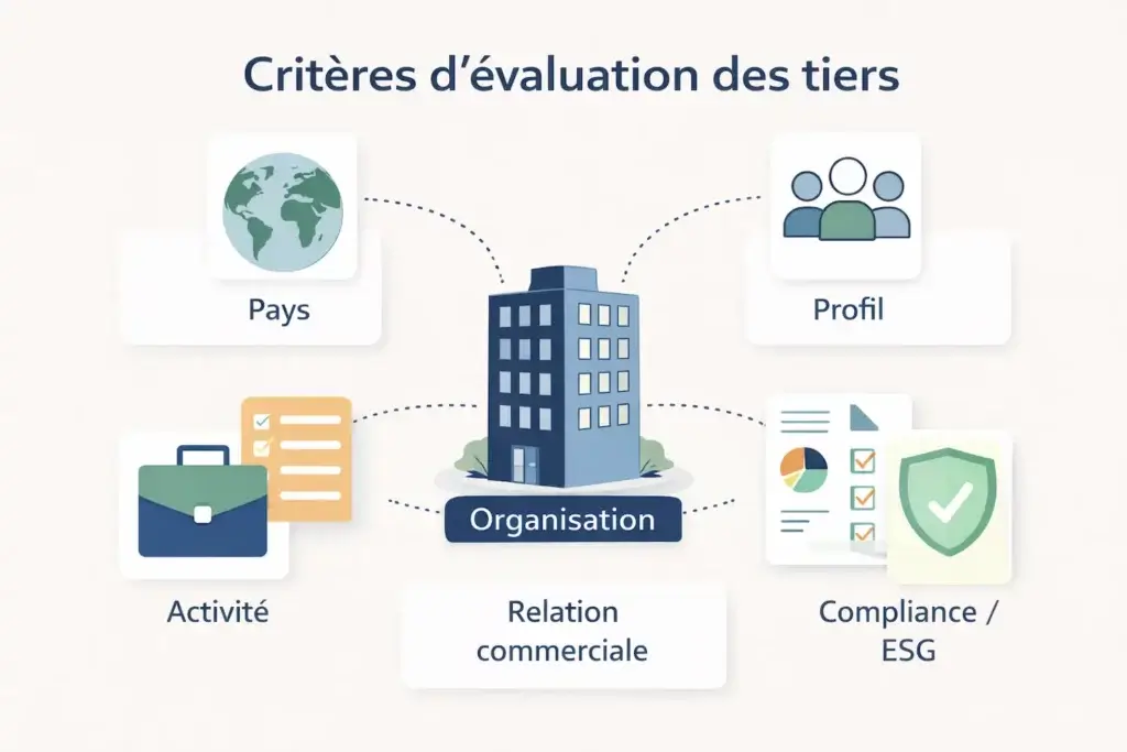 Critères structurants de l’évaluation des tiers