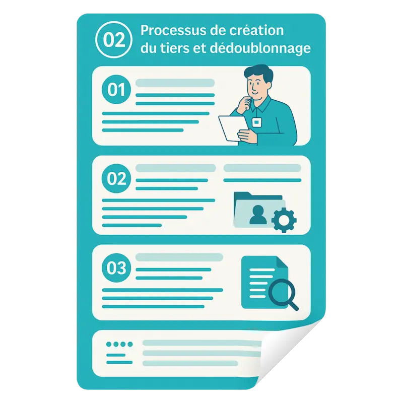 Third-party assessment - Technical datasheets - Third-party creation and deduplication