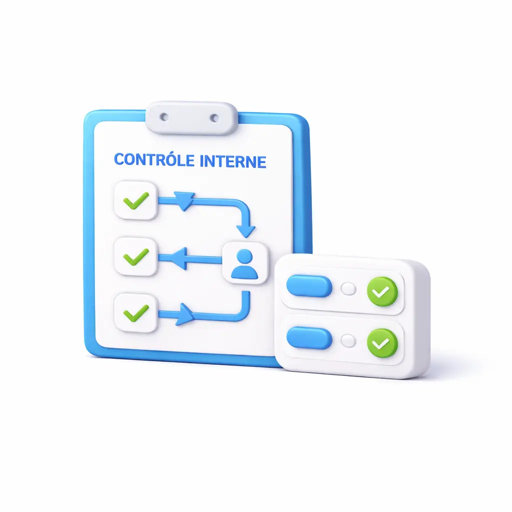 Illustration d'une procédure de contrôle interne