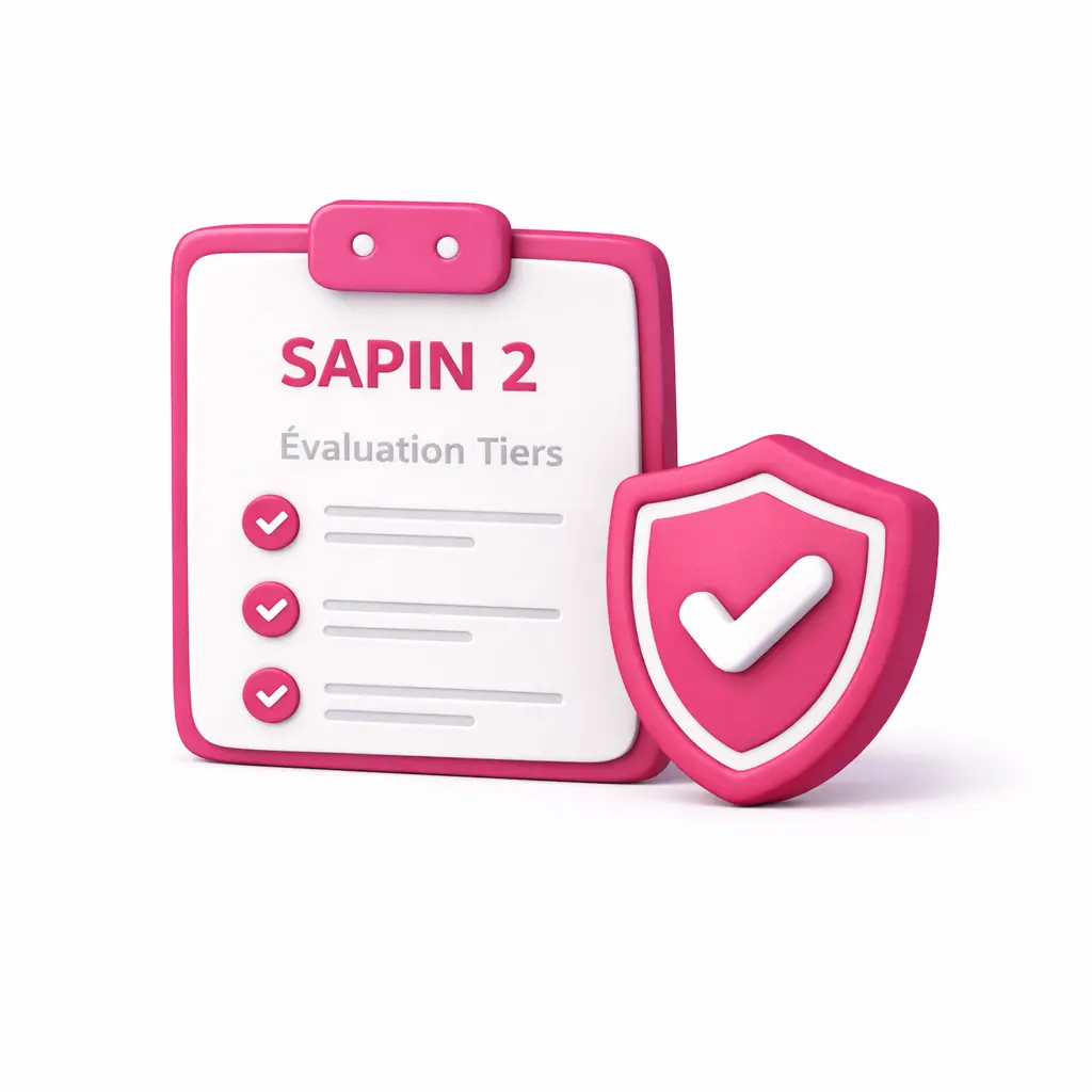 illustration de procédure d'évaluation de l'intégrité des tiers - loi sapin2