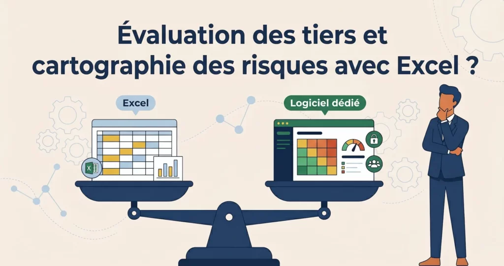 Comparatif entre Excel et un logiciel dédié pour la cartographie des risques et l'évaluation des tiers
